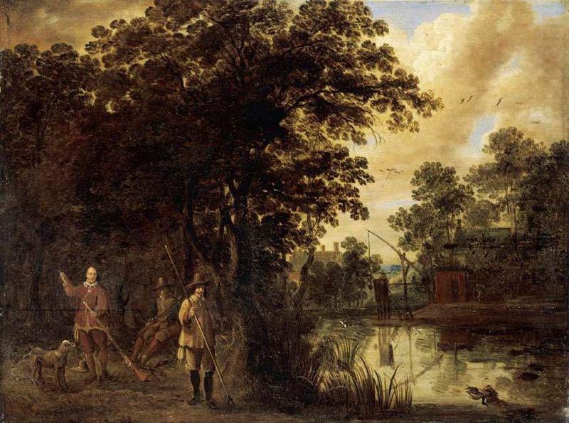 River Landscape, Pieter Meulener